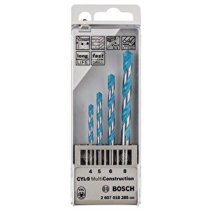 Cyl-9 Mc Çok Amaçlı Matkap Ucu Set 4 Lü 2607018285 Bosch