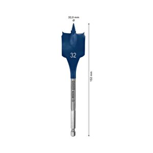 32x152 Mm Expert Yaprak Matkap Ucu 2608900326