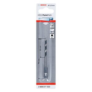 Pointeq 3,5mm 1/4 Adap. Metal Matkap Ucu 1'li 2608577522 Bosch