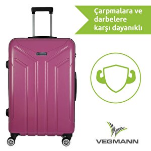 Vegmann Vela Violet 3'lü Valiz Seti