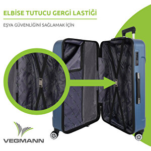 Vegmann Vela Mavi 3 Lü Valiz Seti
