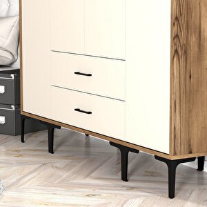 Kumsal 4 Kapili (sts) Gardrop - Li̇dya / Krem