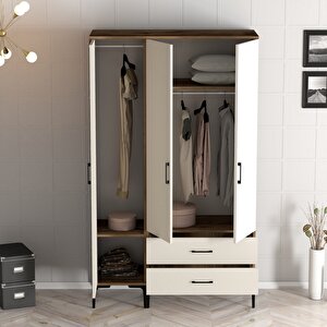 Kumsal 3 Kapili (st) Gardrop - Li̇dya / Krem