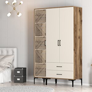Kumsal 3 Kapili (pt) Gardrop - Li̇dya / Krem