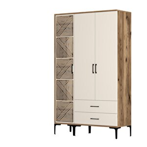 Kumsal 3 Kapili (pt) Gardrop - Li̇dya / Krem