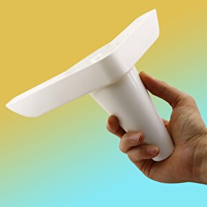 Aspen 6'lı Set Mobilya Tv Ünitesi Çekyat Koltuk Kanepe Baza Destek Ayağı Ayakları 14 Cm Beyaz M8