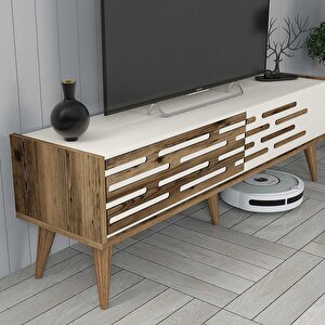 Valensi̇ya 140cm Tv Üni̇tesi̇ - Cevi̇z / Krem
