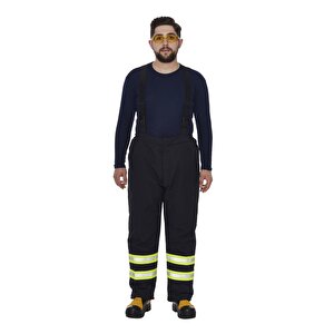 Laci̇vert İtfayeci̇ Elbi̇sesi̇ Ceket Ve Pantolon Kalsi̇k 2XL