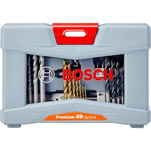 X-line Premium Delme Ve Vidalama Ucu Aksesuar Seti 49 Parça- 2608p00233
