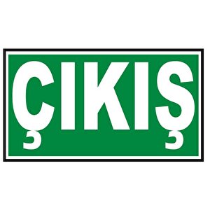 Fosforlu  Çıkış  Levhası  - Fotolümenli