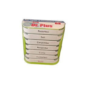 Dr Plus İlaç Saklama Ve Zamanlama Kutusu 7x24