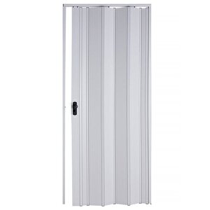 Sarpaş Akordiyon Kapı 72x180 Beyaz Camsız 12 Mm Katlanır Akordeon Pvc