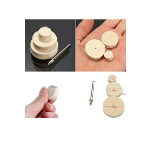 Dremel Vb. Uyumlu 30 Parça Keçe Mandren Seti