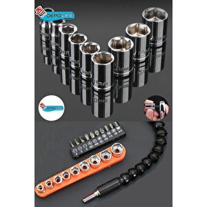 22 Mm Granit Mermer Seramik Fayans Beton Taş Delme Panç Spiral Avuç Taşlama Matkap Uyumlu M14 Aparat