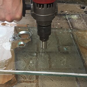 Cam Fayans Mermer Granit  Delme Pancı Boru Tipi Elmas Karot Uç 20mm