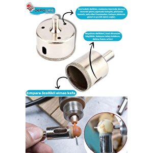 Bits Uzatma Aparatı Altıgen hızlı değiştirme aparatlı 1/4 Hex Bits Şaftlı 3 Parça