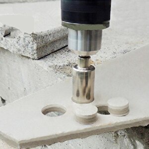 Cam Fayans Mermer Granit  Delme Pancı Boru Tipi Elmas Karot Uç 40mm