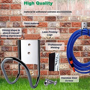 Hortum Toplama Asma aparatı Hortum Dolama Sarma Askı Aparatı Duvar Montajlı Metal