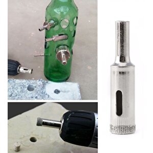 Cam Fayans Mermer Granit Delme Pancı Boru Tipi Elmas Karot Uç 12mm