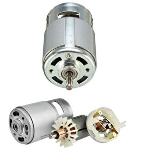 12v -36v Dc Motor rs 775 Rulmanlı Motor  Cnc Uygulama Proje Ödev Makap için ( Outlet Motor )