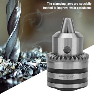 3-16mm B16 20 Unf  Mandren Konik Matkap Aynası Çelik Anahtarlı Mandiren