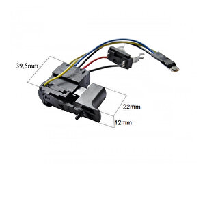 Elektronik Hız Kontrol Tetik Dc Motor Şarjlı Matkap Tetiği Sağ Sol Dönüşümlü Anahtarlı