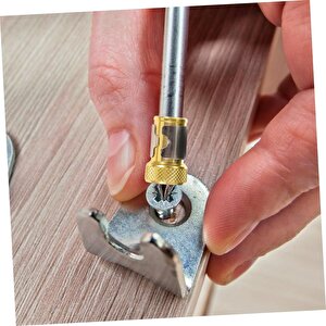 Manyetik mıknatıslama halkası Manyetik Vida Tutucu  hex 1/4 ph pz yıldız matkap ucu için güçlü 2li