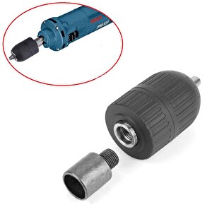 Kalıpcı Taşlama Motorunu Mandrene Dönüştüren Kaplin Adaptör Otomatik Mandren Set Bosch Ggs 27 Ce