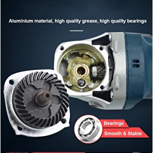 900w avuç taşlama makinesi 100/115mm spral taşlama slikon kordonlu sökme anahtarlı 11000 rpm