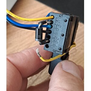 Elektronik Hız Kontrol Tetik Dc Motor Şarjlı Matkap Tetiği Sağ Sol Dönme Anahtarlı Fa088a 7.2-24v 2a