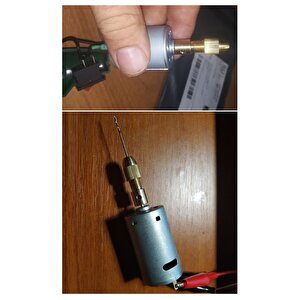 Otomatik Mandrel Mini Motor Mandreni Chuck Üniversal 2.7mm Mil Penset Okul Proje Ödev Hobi 5li Pens