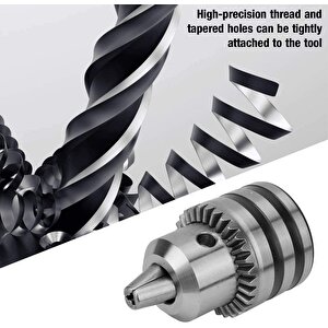 1/2" - 20 Unf  Mandren 3-16mm Matkap Aynası Çelik Anahtarlı Mandiren