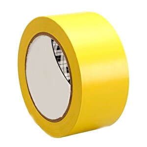 Yer İşaretleme Bandı Sarı 5cmx30m Sarı Zemin Yer İşaretleme İkaz Bantı 50mm Sarı
