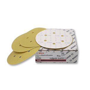 C450 150 Mm 6 Delikli 180 Kum Zımpara Kağıdı 50'li 2608621727