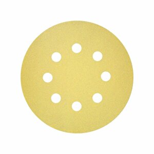 C450 125 Mm 8 Delikli 240 Kum Zımpara Kağıdı 50'li 2608621746