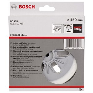 150 Mm Zımpara Tabanı Ekstra Yumuşak Gex 2608601114