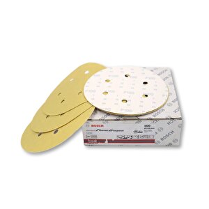 C450 150 Mm 6 Delikli 100 Kum Zımpara Kağıdı 50'li 2608621724