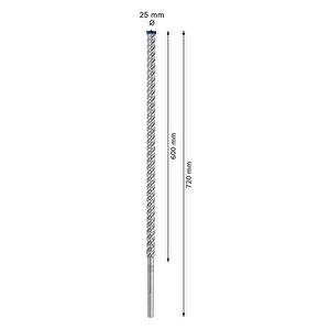 Expert 25 X 720 Mm Yeni Sds Max-8x Delme Ucu 2608900242