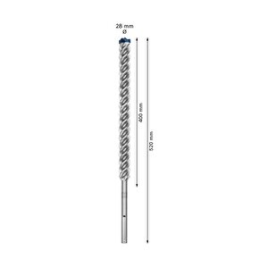 Expert 28 X 520 Mm Yeni Sds Max-8x Delme Ucu 2608900248