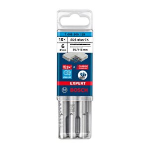 Expert 6x115 Mm 10’lu Yeni Sds Plus-7x Matkap Ucu 2608900159