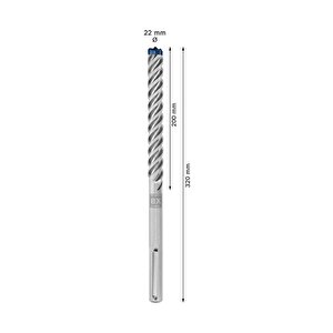 Expert 22 X 320 Mm Yeni Sds Max-8x Delme Ucu 2608900233