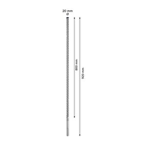 Expert 20 X 920 Mm Yeni Sds Max-8x Delme Ucu 2608900231