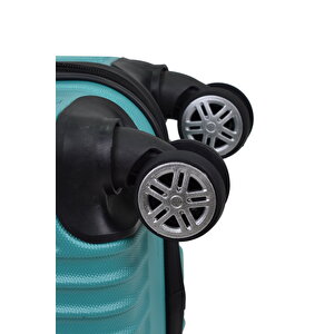 Elatae Kabin Boy Valiz Turkuaz Abs 1020