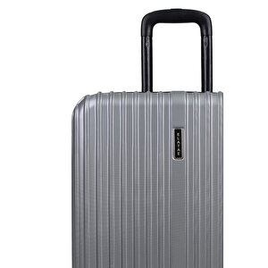 Elatae Orta Boy Valiz Gri Abs 1020