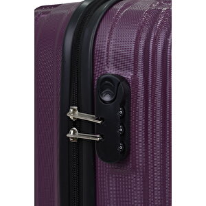 Orta Boy Valiz Mor Abs 1020