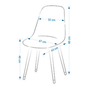 Vilinze Eames Sandalye-bank Avanos  Ahşap Mdf Mutfak Masası Takımı - 70x120 Cm