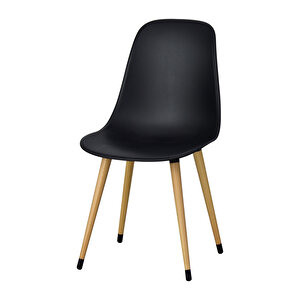 Vilinze Eames Sandalye-bank Avanos  Ahşap Mdf Mutfak Masası Takımı - 70x120 Cm