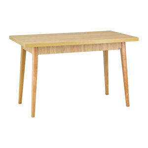Vilinze Eames Sandalye-bank Avanos  Ahşap Mdf Mutfak Masası Takımı - 70x120 Cm