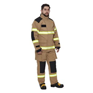 Gold İtfayeci̇ Elbi̇sesi̇ Ceket Ve Pantolon Arff M