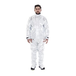 Alümi̇ni̇ze Yangina Yaklaşma Elbi̇ses Ceket Pantolon Başlik